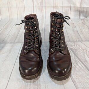 Vintage Chippewa Original Cordovan Leather Men's Work Boots